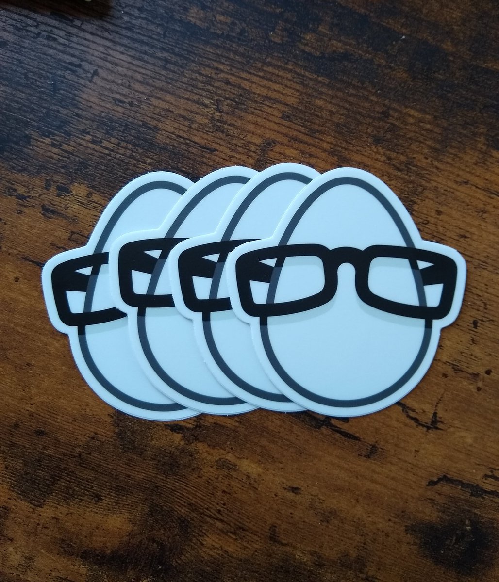 pakman198's tweet photo. I just got my @eggheadio stickers, they are so cool ! https://t.co/y0gE7Wg1ZM
