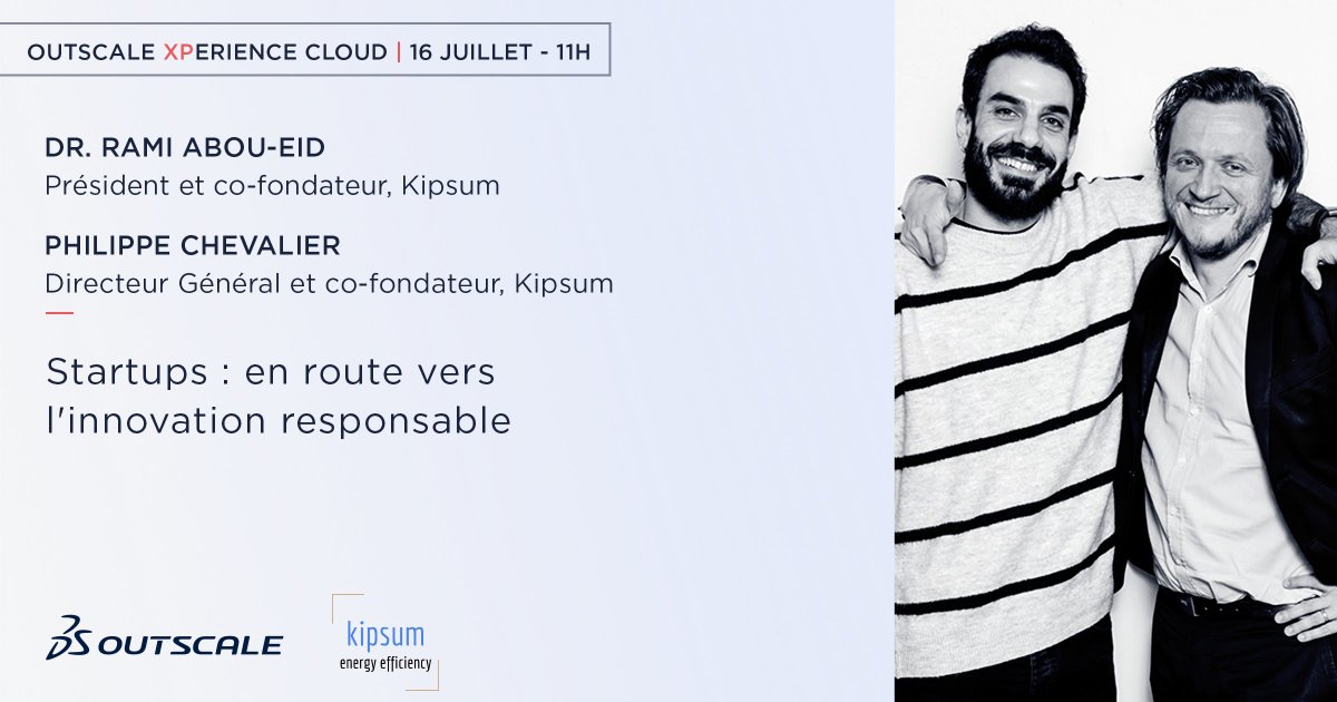 outscale_fr's tweet photo. 📢 Les inscriptions au prochain #webinar OUTSCALE Xperience #Cloud sont ouvertes ! Le jeudi 16 juillet, nous discuterons avec Kipsum, 🚀 #startup innovante et responsable, spécialisée dans l'efficacité énergétique 💡 des systèmes ! https://t.co/6QLcfO6mIX #smartcity #Cloud https://t.co/WaW88C09fi