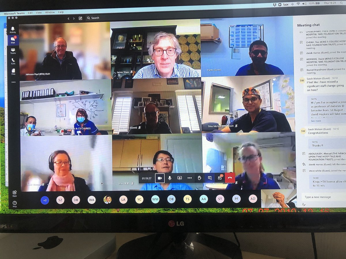 UKIsletAutotra1's tweet photo. 2nd meeting of Islet Autotransplant group:  great to see program up and running again after Covid.. @nucDIABETES @HpbLeicester @NHSEngland @LPTnhs @KingsCollegeNHS for those with chronic pancreatitis @COVID_PAN https://t.co/rRfPvZsu86