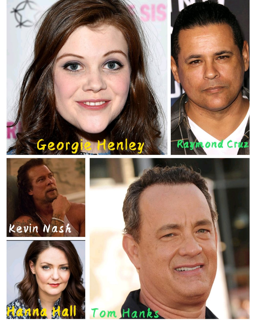 Happy Birthday Georgie Henley, Raymond Cruz, Kevin Nash, Hanna Hall and The Legend Tom Hanks..      