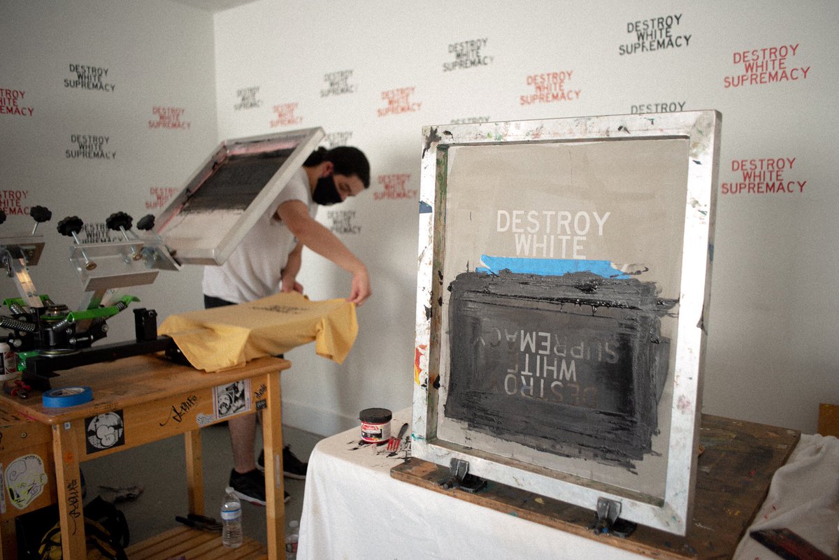 prayxplot's tweet photo. 7/4/2020 DWS Print Sess and T-Shirt Giveaway with @klrofficial210 @imthatartguy and @scavengerprints all shot by @opebius #prayxplot #blackdotsatx #DWS #everywhere #allthetime https://t.co/pL9fnuBrer