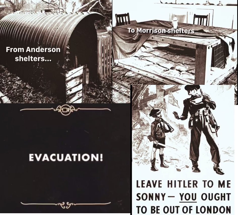 deFerrersHist's tweet photo. An amazing advice film on WW2 British Home Front by a Year 9 student. Too large to upload to Twitter so here are some thumbnails from the clip. Very authentic. So proud of our de Ferrers historians during lockdown! #workhard https://t.co/HHVWwSNhma
