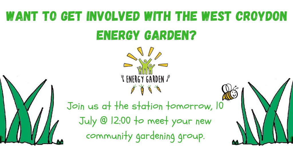 Tomorrow we are visiting #WestCroydon @LDNOverground  station to refresh the community garden on the platforms. 

DM for more info! 
#Croydon #CR0