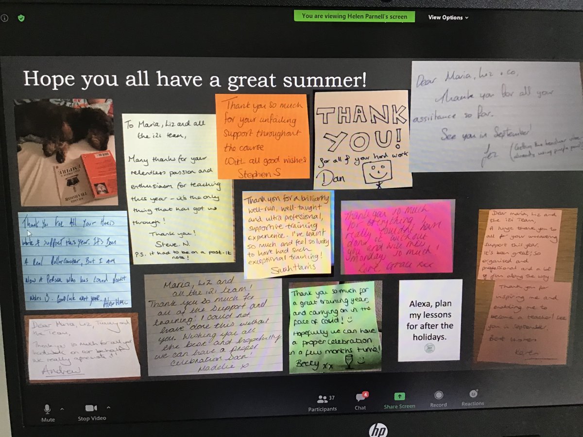 i2iPartnership's tweet photo. Happy #Graduation2020 and congratulations to all our @i2iPartnership Trainees on an amazing year and achieving your #QTS. We were so touched by your lovely words of thanks, are immensely proud of all you, and wish you every success as you continue on your teaching journeys #NQTs https://t.co/Cl5iFFraHO