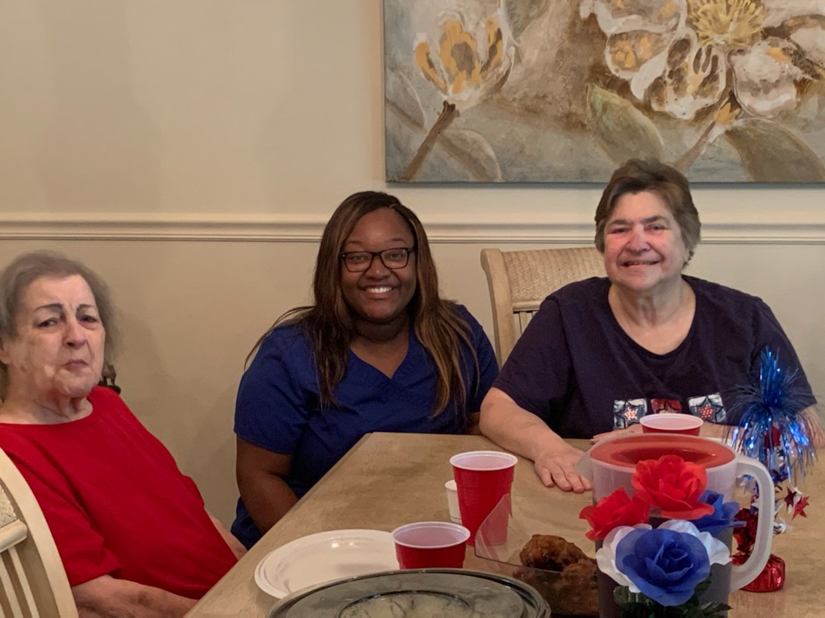 solutioncare_LA's tweet image. Our Solution Care Homes residents had a wonderful time celebrating Independence Day! We also took this time to present our manager and care providers with gift cards to thank them for with keeping our residences safe, happy, and healthy! solutioncarehomes.com/fourth-of-july/