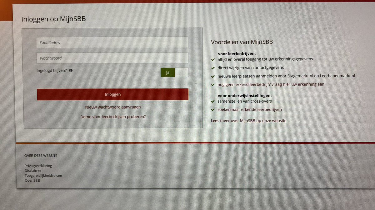 En bedrijven plaats je MBO stageplekken en leerbanen dan ook op mijn.s-bb.nl zodat je door studenten gevonden wordt!!!