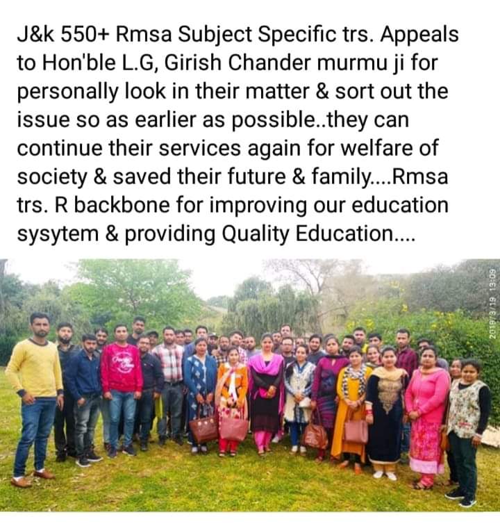 ForRmsa's tweet image. #We_want_Justice #Justice_For_RMSA_Subject_Specific_Teachers
#Everything_is_there_but_without_Teachers.
@AsgarSamoon @ManhasArun @PMOIndia @DrJitendraSingh