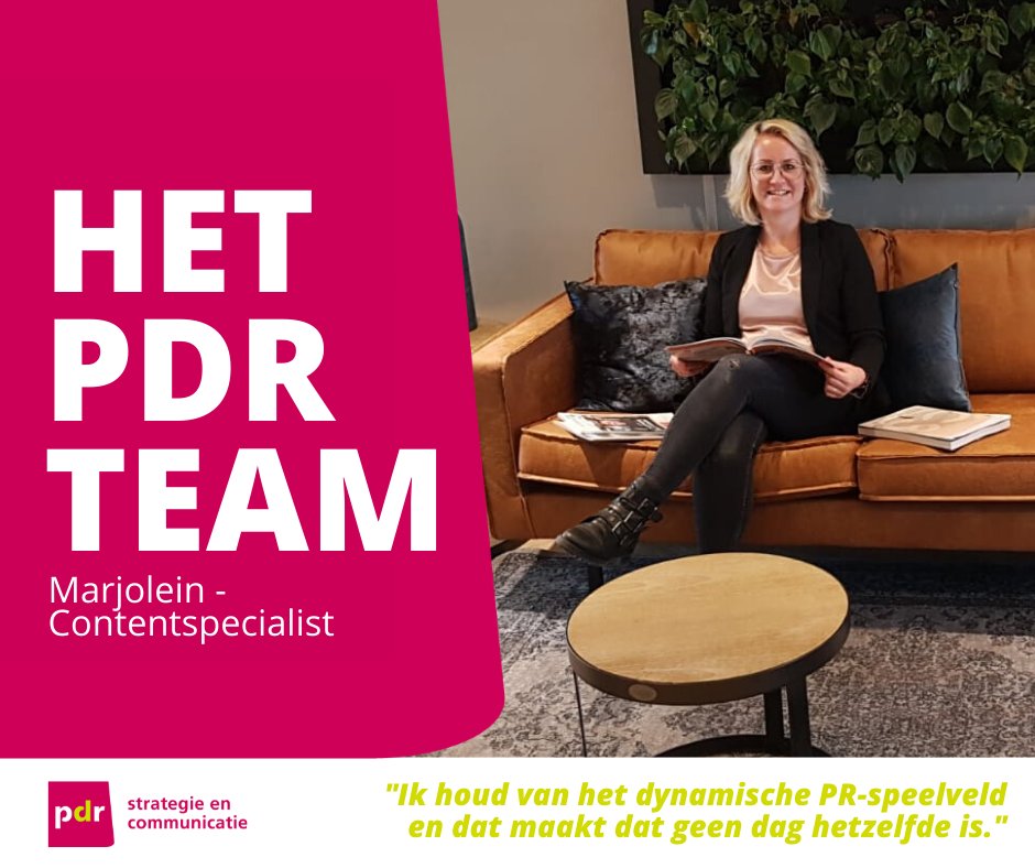 Met de ervaring van Marjolein Tijlink helpt ze opdrachtgevers met de juiste inzet van #content. Kom eens een kop koffie drinken bij ons op kantoor. ☕