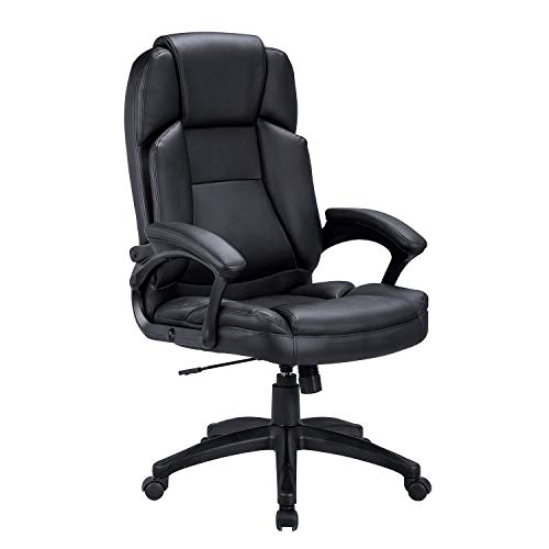 JaymeBest3's tweet photo. #lowbackofficechairs #Adjustable LCH High Back Executive Office Chair with Adjustable Tilt Angle – PU Leather Computer Desk Chair with Thick Padding for Comfort and Ergonomic Design for Lumbar Support 400 LBS(Black 01) https://t.co/L6be2fxGio https://t.co/1kG8wMOO4R