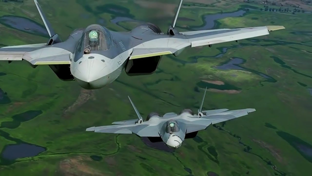 6)Bombers to be China versions of the Russian Tupolev Tu-22M3s, with a range of 6,800 km (2,410 km with a typical weapons load).Fighters will be the all-weather supersonic medium-range fighter bomber/strike Sukhoi Su-34, plus the newer single-seat stealth attack Sukhoi-57.