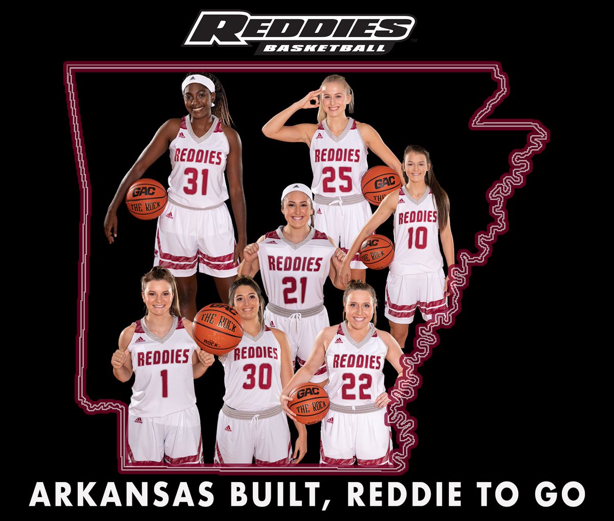 #DYK that all seven returners this season are from the state of Arkansas? 

Always love to keep talent in this great state!

#HomeGrown #ReddieToGo
