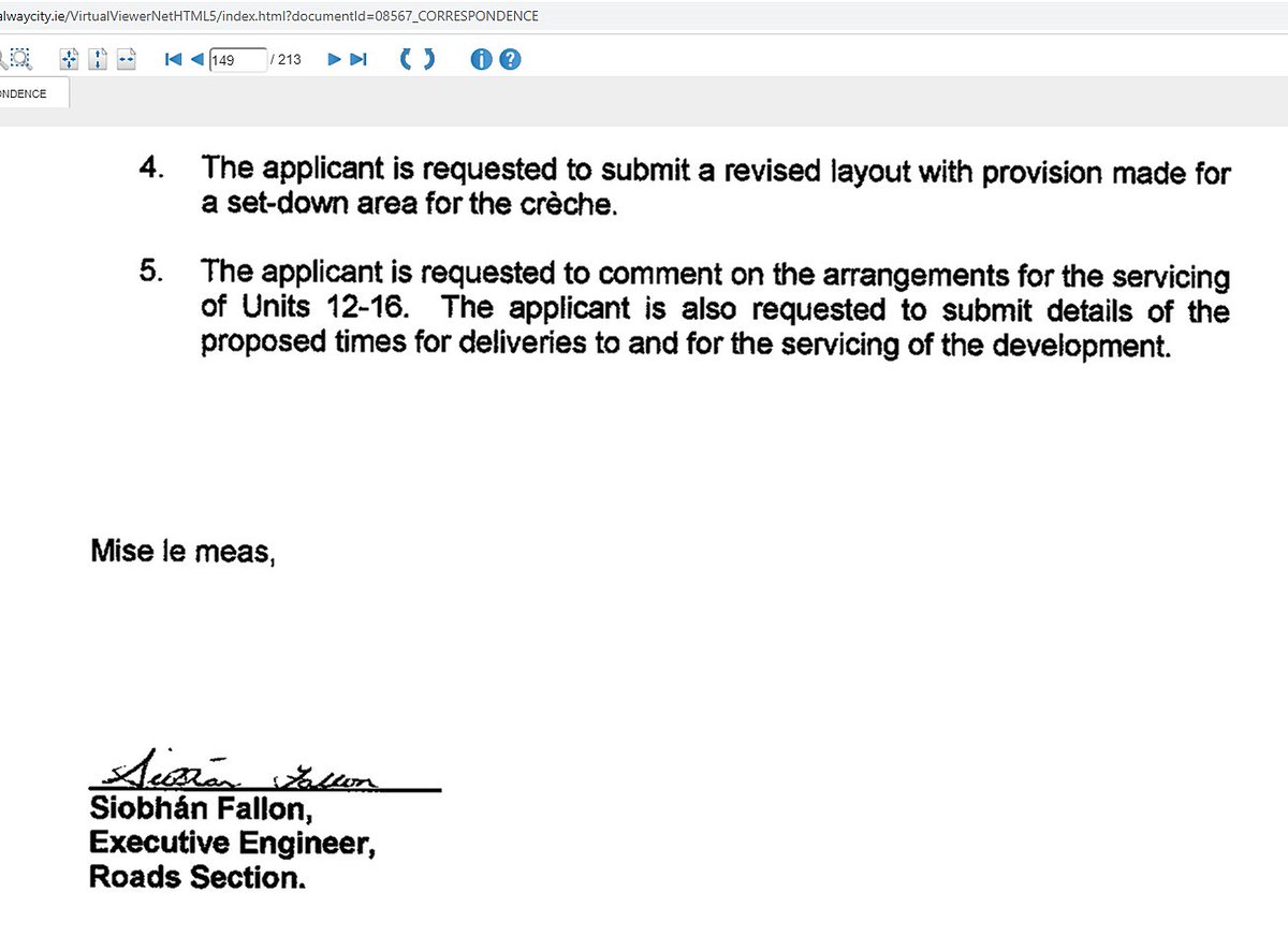 Cosain Climate 🌍 on Twitter "Planningspeak, as spoken by Galway City Council."