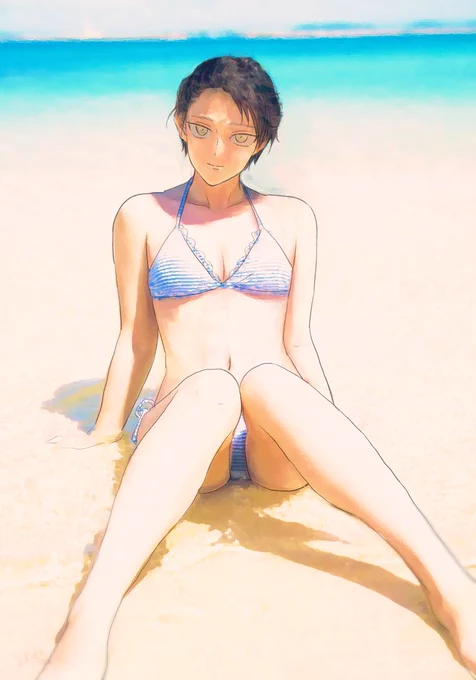 えれん女装注意
えれりんと海デート♡ 
