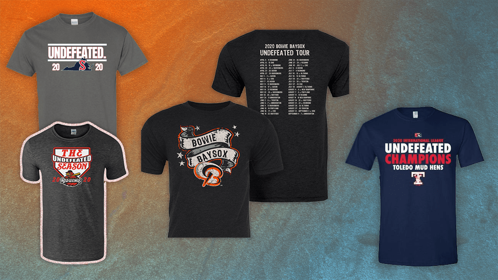 MiLB's tweet photo. UNDEFEATED!

(Don't worry about if there were games or not...😏) These teams found a way to commemorate the '2020 season' in style.

💯 https://t.co/xA6kHZSoSC https://t.co/vcdgVHvG61