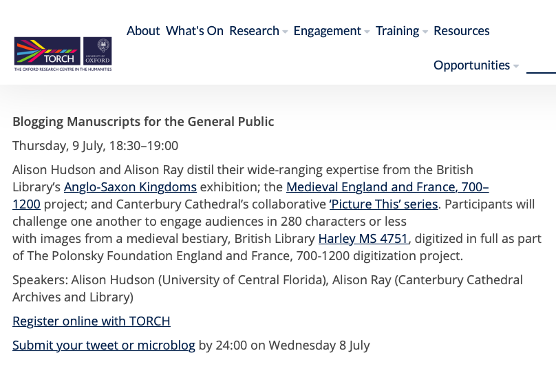 HLaehnemann's tweet photo. Tonight session 3 #BloggingMss #imc2020 w/ the Alisons! - still time to register! https://t.co/kgAwMgf4mO https://t.co/iQsfrlhyhX