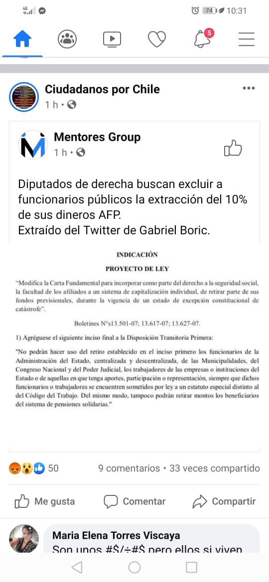 ArranoBrenda's tweet photo. @gabrielboric confío en que aceptaran una injusticia asi https://t.co/QWz8rXDyJC