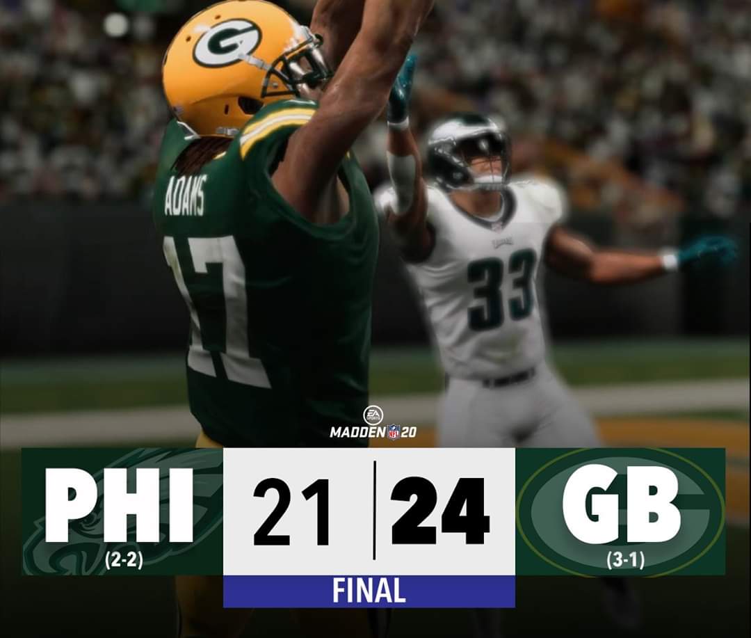 mgnsports's tweet photo. Hey @EAMaddenNFL, I know your ratings drop this week, but a few ideas to #FixMaddenFranchise would be some post game reports in the #CFMHub like this. I know its a small feature but would go a long way in immersive post game-play @SGraddyEA @EA_White @Shopmaster @darickrogers #RT https://t.co/lDZxyrnGzv