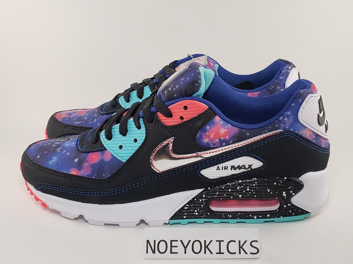 noeyokicks's tweet photo. Nike Air Max 90 (Supernova 2020) Sizes: 9.5, 10 $150

Brand new

#nike #nikeair #nikeairmax90 #airmaxsupernova #supernova #galwxy #spac3 #galaxycolors https://t.co/4tGkSwgMn7