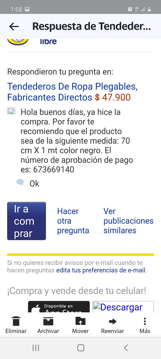deradri's tweet photo. @ML_Colombia quiero denunciar públicamente a una asesora de esta empresa que no ha cumplido con su deber, su actitud hacia el cliente no es la mejor. Antes de efectuar una compra hice unas preguntas y la respuesta que me dieron es que la realizará y después daba medidas. https://t.co/qwoFthSkXX