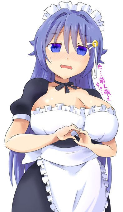 メイドことね先輩かきました 