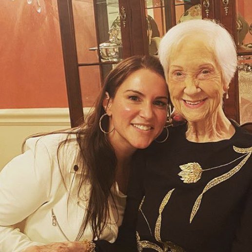 StephMcMahon's tweet photo. Last week my 93 yr old grandmother passed peacefully, surrounded by people who love her. One of the last things she said to me was, “Let there be love”. Love is what heals us all. To anyone who is hurting or struggling, I send my love to you. #RIPMima Thank you for everything. ❤️ https://t.co/BJ58ISdmTF