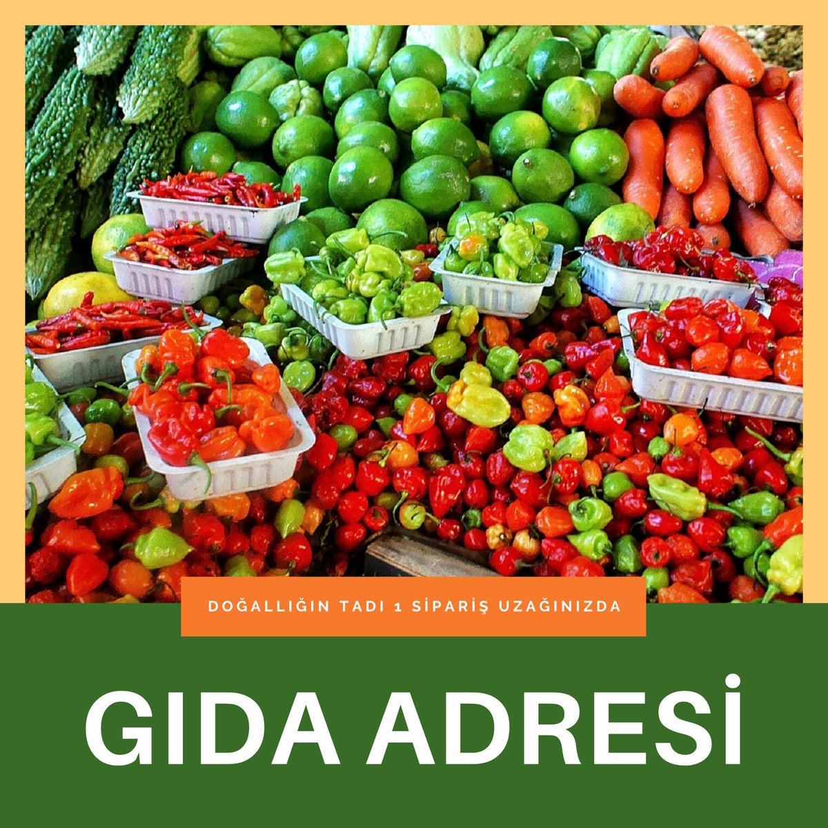 Doğallığın tadı 1 sipariş uzağında. Sende hemen şimdi siparişini gidaadresi.com'dan siparişini ver.
-----------------------------------
#gidaaadresi #gıdaadresi #doğal #doğalgıda #organikgıda #karstandoğal #hatayyöresel #yöresel #hataydan #karstan #doğalyöreselürünler