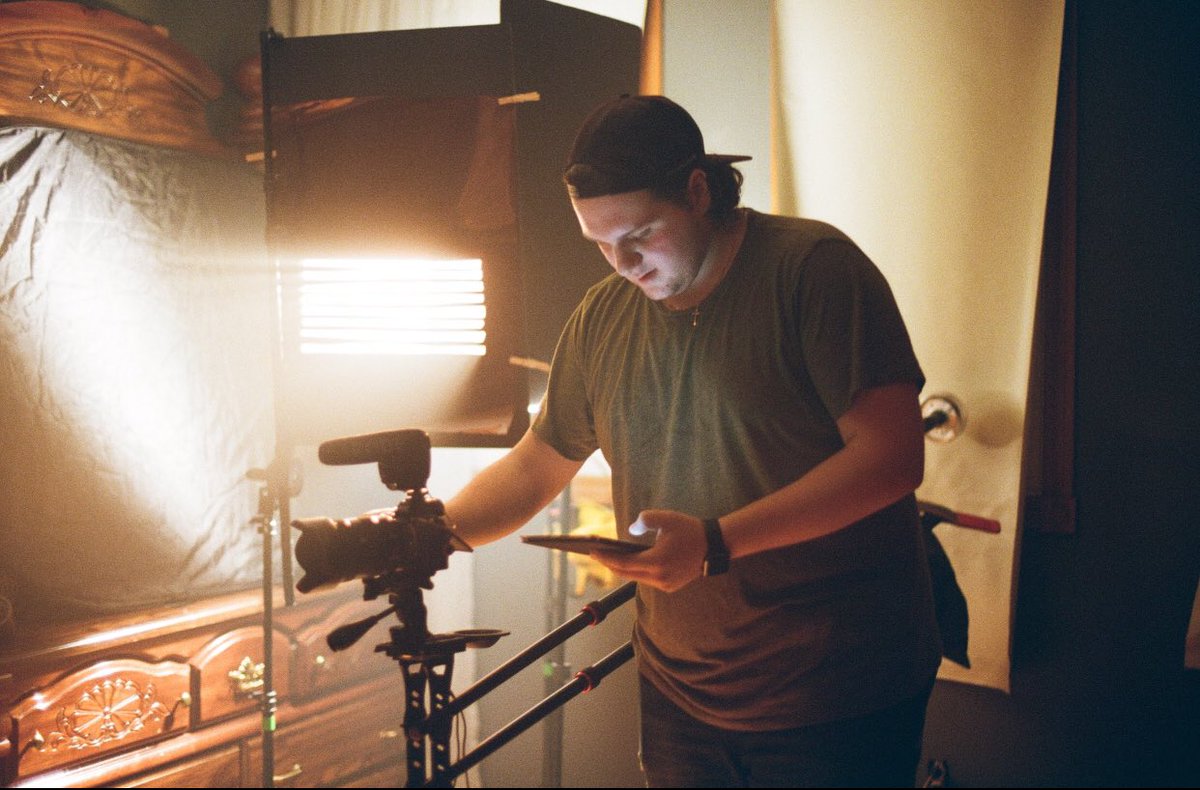 pandemicprod's tweet photo. A very happy birthday to the DOP who can do everything @theandouz ! 🥳 #indiefilm #shortfilm #filmmakers https://t.co/7fJq2sRbDm