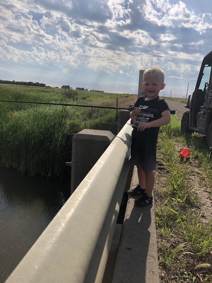 HLT18's tweet photo. Little man caught his first fish the other night by himself. Pretty proud moment. https://t.co/PwiOM57bGk