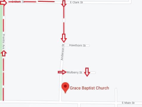 Free food today! 
Grace Baptist Church and the Vermillion food Pantry are giving away pre-packaged food boxes and produce boxes from 5-7 in the Grace Baptist Church Parking Lot.