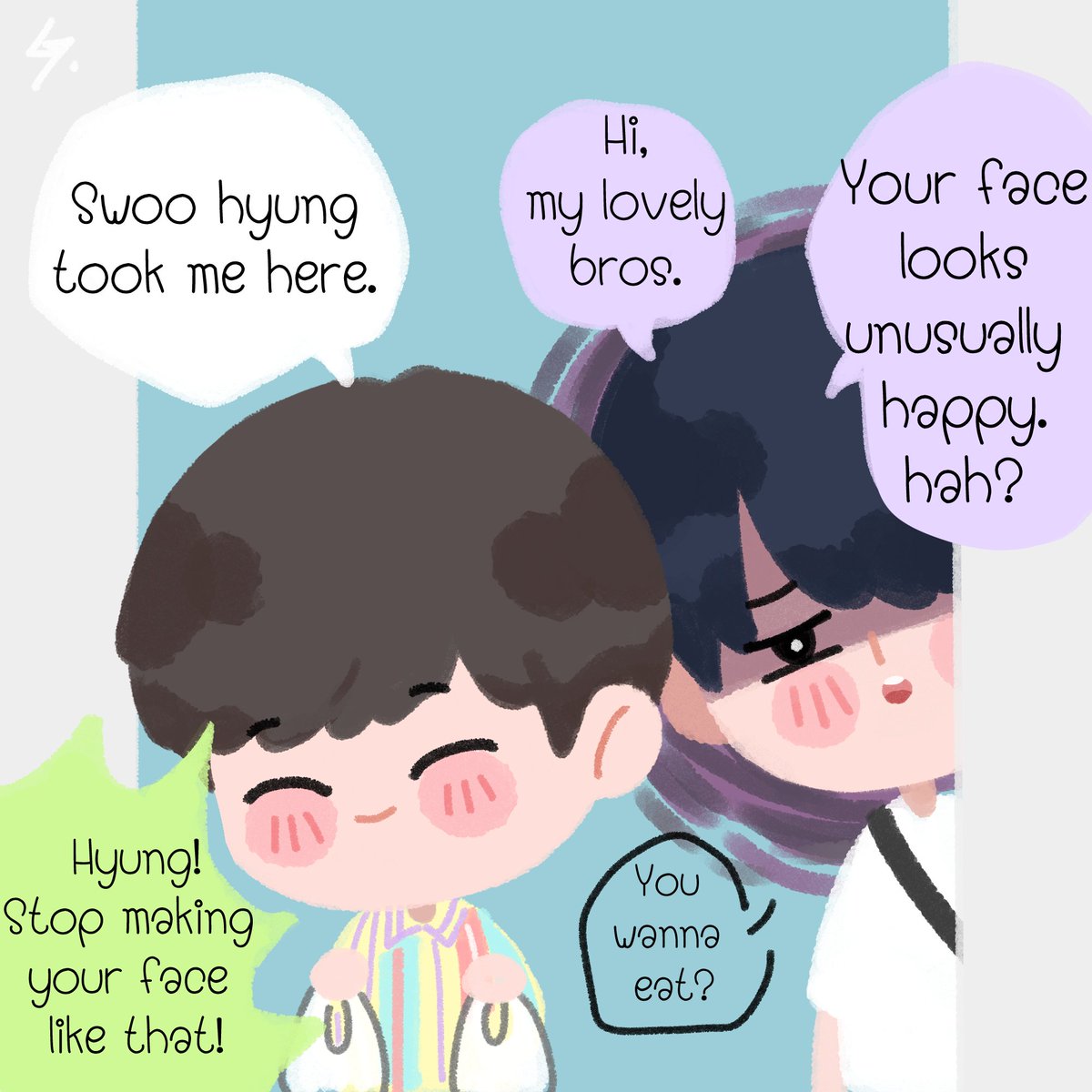 latte_te's tweet photo. Who's there? 🤔

#SeokStory #Seungwooseok  #슨석 https://t.co/Zi7RtuN2pD