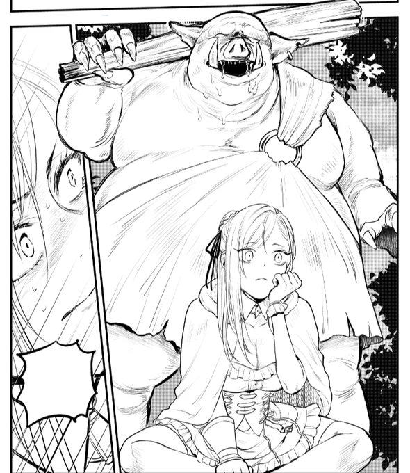 配信付き合って下さった方ありがとうございます～!
光のオタクなのでオークとか初めて描いてる…… 