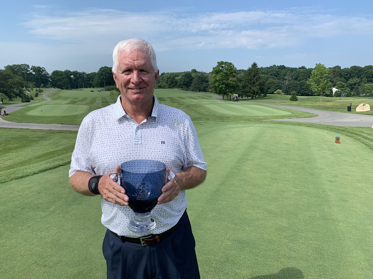 IndianaGolf's tweet photo. Congratulations to our 2020 IGA Super-Senior Champion, Jerry Couch. Crouch defeated Peter Swanson 2&amp;1 today @PurdueGolf #MatchPlay2020 https://t.co/PD7v7Co44D
