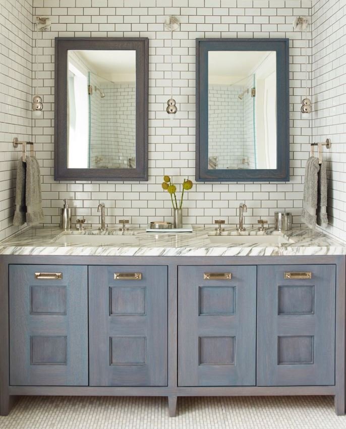 #repost
Check out this gorgeous custom vanity by @danomlisdesign featuring our #empirecabinetpull in silicon bronze light patina. 
#bronzehardware  #luxuryhardware #madeinusa #solidbronze #interiordesign #cabinethardware #cabinetpulls 
bit.ly/3gBSVBs