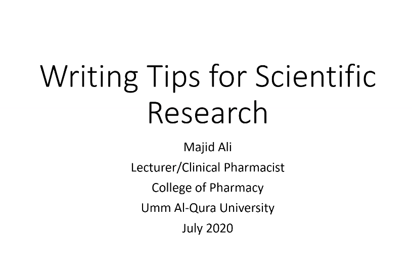 CampClinical's tweet photo. Nice lecture by Dr Majid Ali "Writing tips in scientific research" in which he -from his experience as a reviewer-emphasized on the common mistakes authors do in writing their mauscript @maajidaali https://t.co/YXNmXNZ294