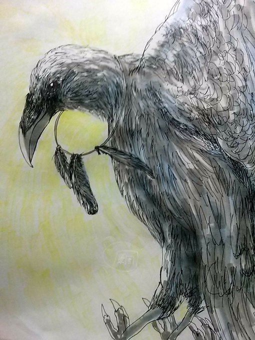 八咫烏のtwitterイラスト検索結果