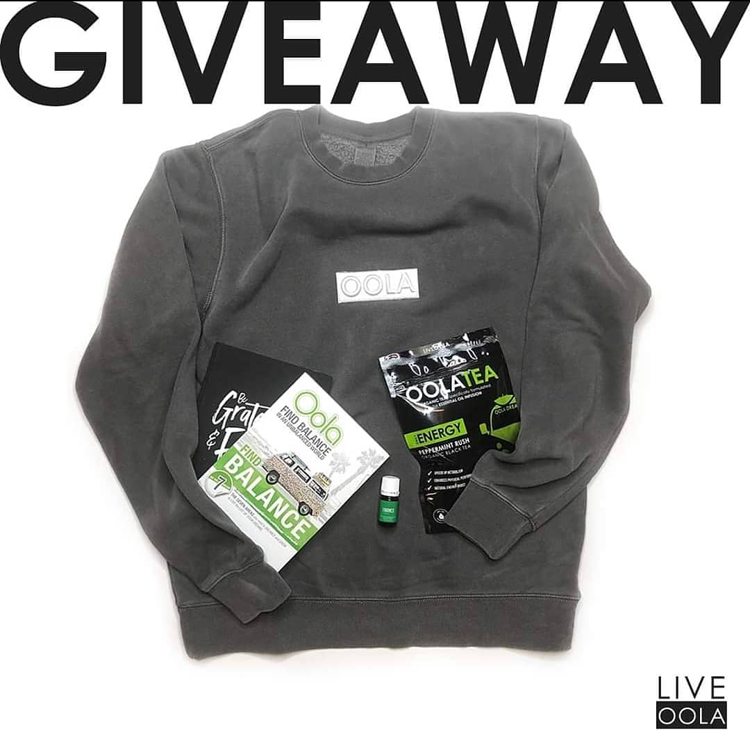 missionoola's tweet photo. #oola It's time for another GIVEAWAY
Young Living Finance oil, Energy OolaTea, Original Oola book, Be Grateful &amp; Have Faith journal &amp; Our new Oola sweatshirt

To enter for a chance:
✅ Like the Oola page &amp; this post
✅ Comment one finance goal you'd like to do by the end of 2020. https://t.co/lrioi27k2j