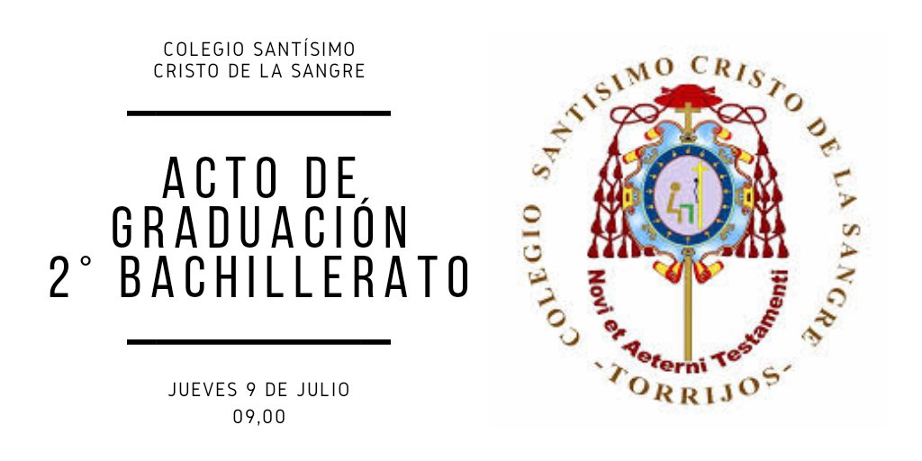 Equipo Entér@te
"Haced lo que Él os diga"
EMOTIVA Y SENCILLA DESPEDIDA A NUESTROS CAMPEONÍSIMOS DE 2º DE BACHILLERATO
Hoy, en la puerta principal del Colegio hemos despedido como se merecen a nuestros alumnos de 2º de Bachillerato.