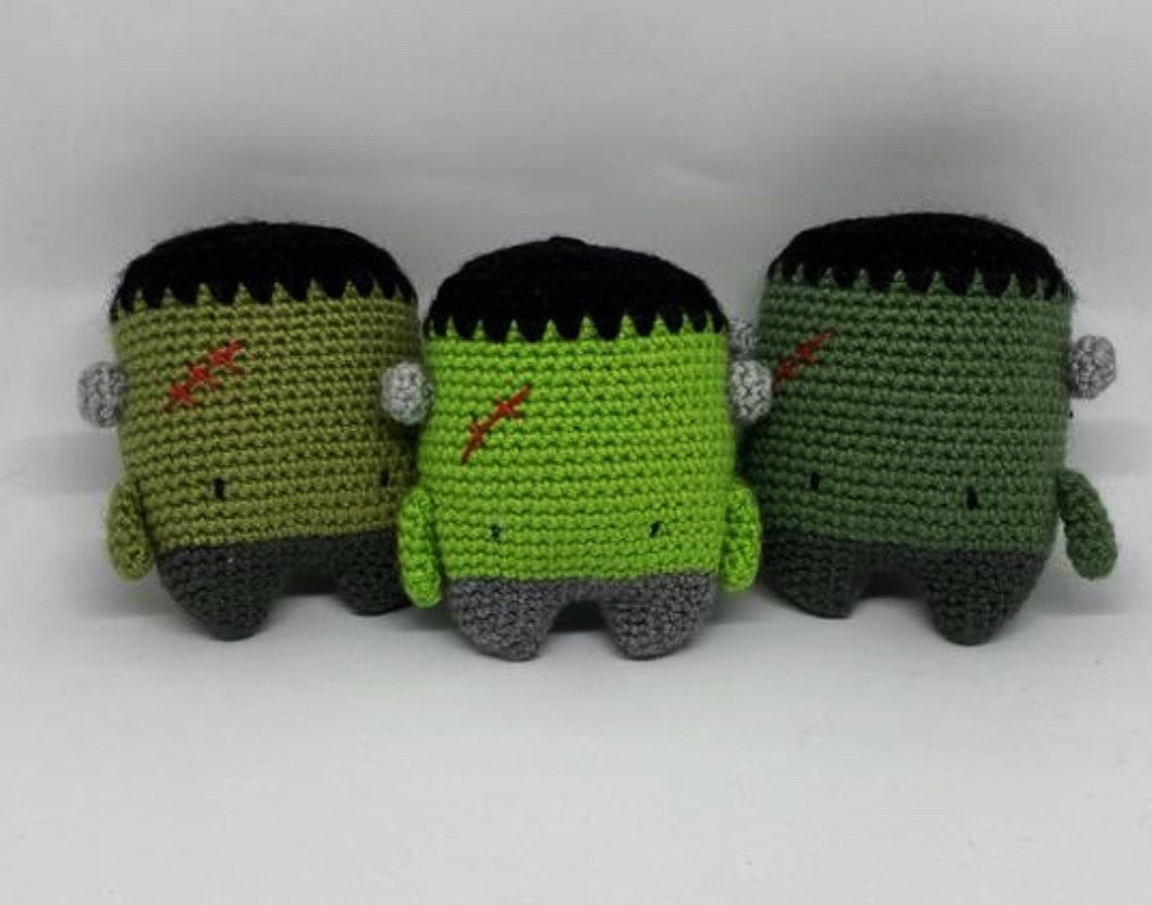frannieannies's tweet photo. Great sales for the monsters atm. Remember monsters are not just for Halloween π» they love the summer too #crochet #lalylala #amigurumi #cornwallcraft #cornishcrafters #cornishmaker #cornwallcrochet #crochetmonster #halloween #frankenstein #frankensteinsmonster link in profile https://t.co/lAVdp2un1E