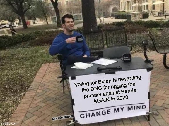 JustinInBmore's tweet photo. I made a “change my view” meme, offer still applies. https://t.co/Ir3sVrc78A