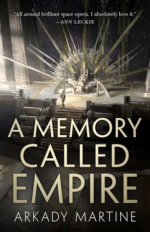 1. A Memory Called Empire by  @ArkadyMartineStunning sci-fi debut. An ambassador from a small space station has to survive in the capital of a galactic empire where everyone seems to want her dead. Add in a great will-they-won’t-they wlw romantic interest. Awesome.