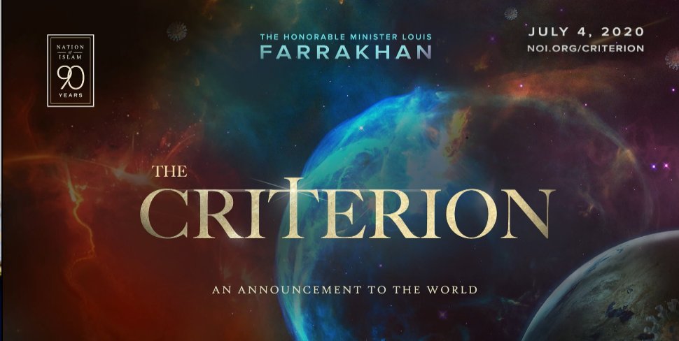 Renata564's tweet photo. #TheCriterion available in the following formats: 
MP3 $2
CD $5
DVD $10
https://t.co/9sNGvZCQvf 
#Farrakhan #MessageToTheWorld https://t.co/GVC0UieftZ