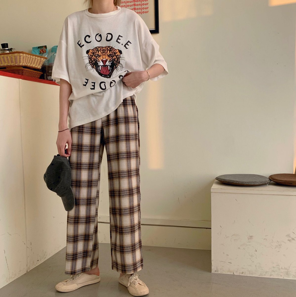 ClosyStuffy's tweet photo. ♡#พร้อมส่ง♡ #cp89 กางเกงขายาวลายสก็อต สีกาแฟ ผ้าโพลีอีสเตอร์ผสม🧸Price: 270฿

ขนาด : รอบเอว24-30 ยาว37 สะโพก44 ความยาวจากเป้า14 ต้นขา22 https://t.co/K6gu1M8ssw