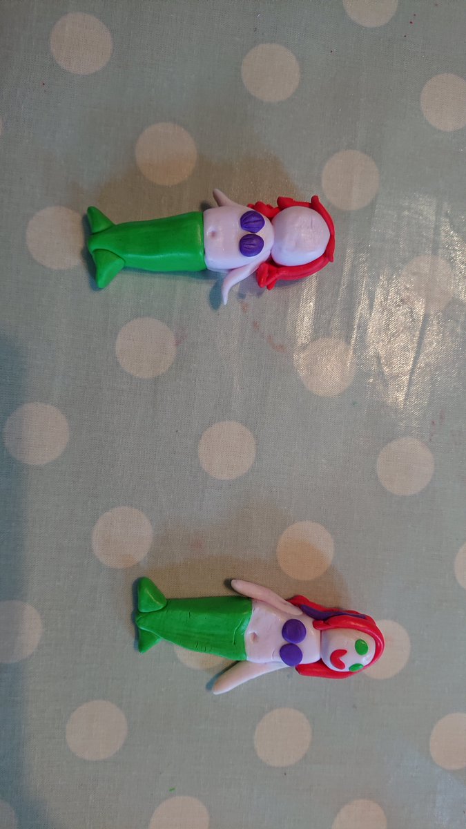 TeamHickey's tweet photo. Hannah has enjoyed doing some clay modelling this afternoon 🧜🏻‍♀️ @DaisyPreSchool https://t.co/ahWzcdKZvp