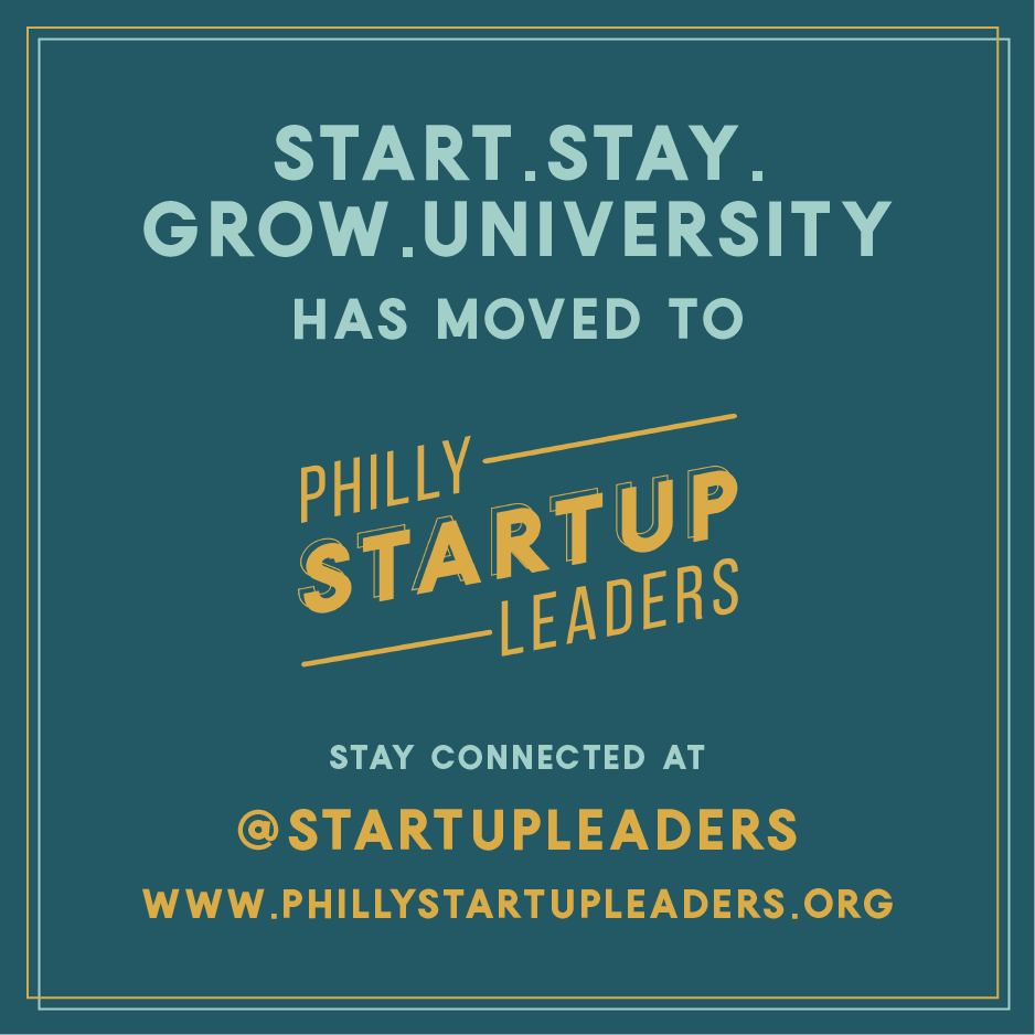 Hey student entrepreneurs! We've loved having you a part of our community over the years. While we're saying farewell to this account, we recommend heading over to <a href="/startupleaders/">PhillyStartupLeaders</a> for all the same startup guidance &amp; resources for you to get your business off the ground!