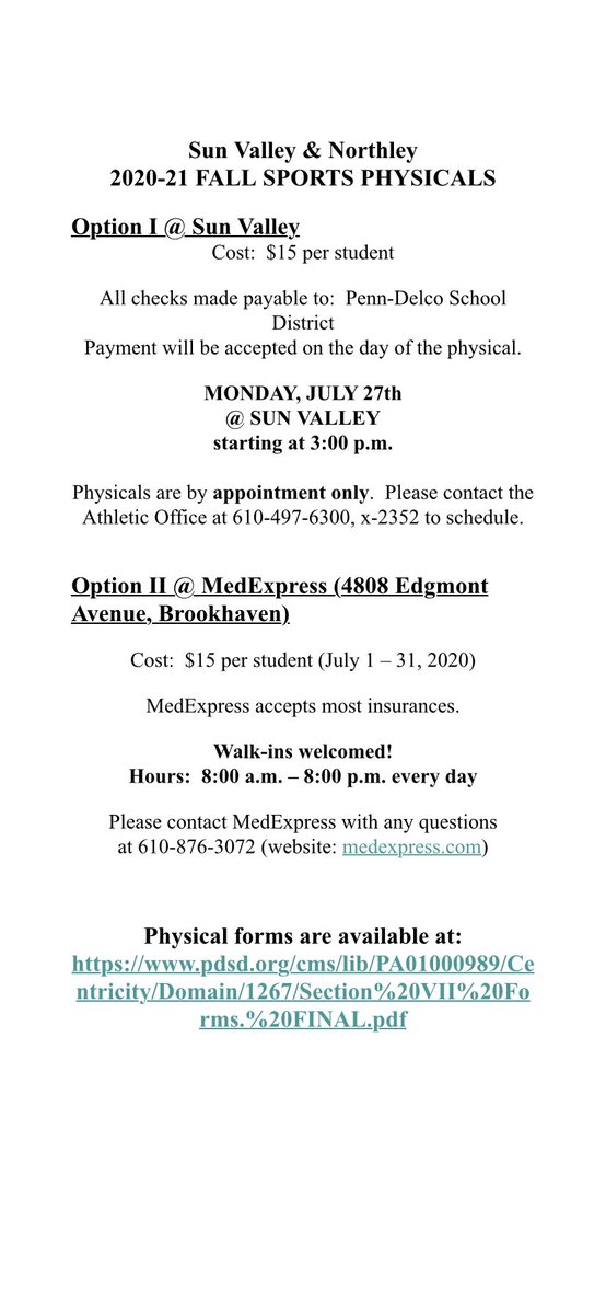 svvanguards's tweet photo. Attention all SV and Northley Athletes: https://t.co/2u2FDa8qg2