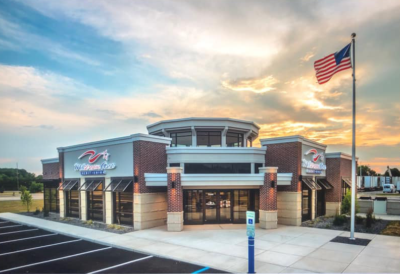 K4Arch's tweet photo. Finally...through the entire Covid-19 situation, we made it! Great job to ALL involved and congratulations to our client and friends at @millstreamcu on your beautiful new branch on Fostoria Avenue in Findlay, Ohio! https://t.co/zxbi9FNQ4c