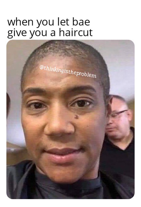 This why we need barber shops 💇🏿&zwj;♂️🤦🏿&zwj;♂️😆 #tiffanyhaddish #bigchop #followme https://t.co/DDhglrKAvD<a href="/tag/tiffanyhaddish"class="tags">#tiffanyhaddish</a><a href="/tag/followme"class="tags"><span>#followme</span></a><a href="/tag/bigchop"class="tags"><span>#bigchop</span></a>