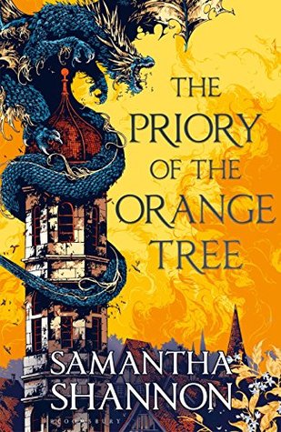 6. And last but definitely not least, The Priory of the Orange Tree by  @say_shannon. Fantastic sapphic rep in a high fantasy world. My full review is here:  https://goodreads.com/review/show/3151635615?book_show_action=false&from_review_page=1… What else would you guys recommend?