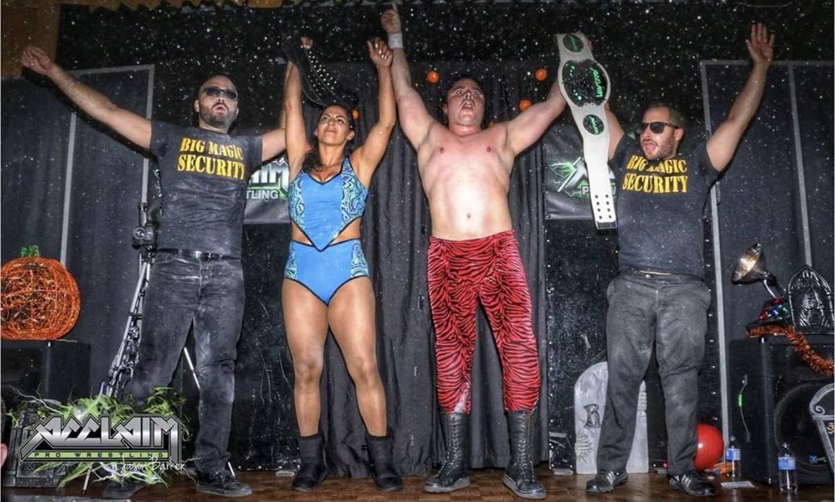 Acclaim_Pro's tweet photo. .@Kc_Spinelli and @MattMartelWWE
#ThrowbackThursday

#tbt #acclaimprowrestling #acclaim #apw #wrestling #prowrestling #ilovewrestling #indiewrestling #wwe #nxt #aew #ottawa #ontario #canada #myottawa #ottawaevents #ontarioindies #bigmagic #kcspinelli #bigmagicsecurity #mattmartel https://t.co/Ji0S38vYhu