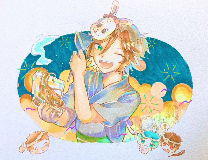 あんスタ夏祭り企画のtwitterイラスト検索結果